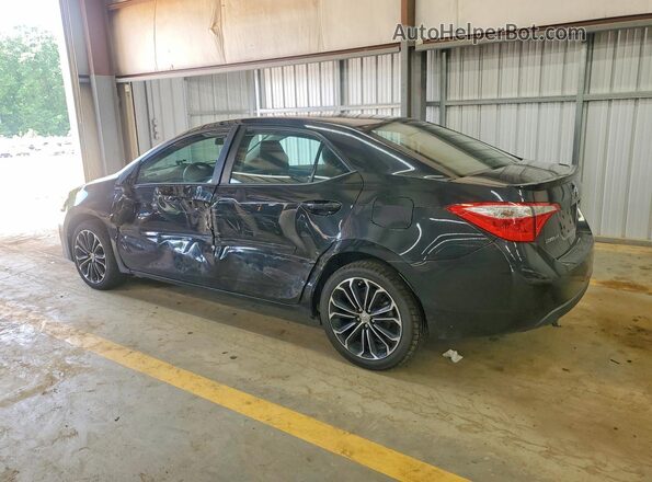 2T1BURHEXGC652982 2016 TOYOTA COROLLA Black Tył lewy