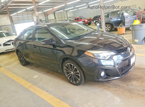 2T1BURHEXGC652982 2016 TOYOTA COROLLA Black Przód prawy