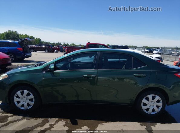 2T1BURHEXGC690826 2016 TOYOTA LL Green Սալոնի 360 աստիճան տեսք