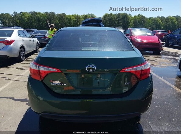 2T1BURHEXGC690826 2016 TOYOTA LL Green 