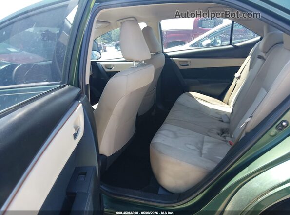 2T1BURHEXGC690826 2016 TOYOTA LL Green VIN կոդի պիտակի տեսք