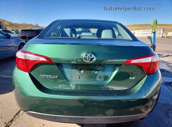 2T1BURHEXGC706846 2016 TOYOTA LL Green 