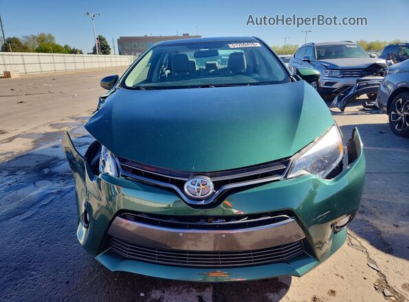 2T1BURHEXGC706846 2016 TOYOTA LL Green 