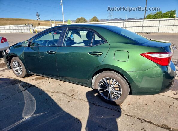 2T1BURHEXGC706846 2016 TOYOTA LL Green 