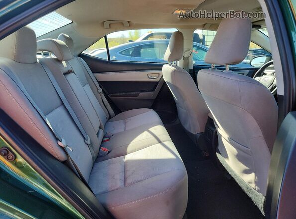 2T1BURHEXGC706846 2016 TOYOTA LL Green 