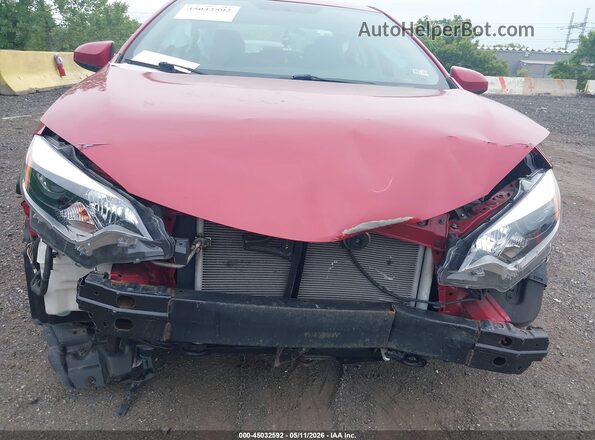 2T1BURHEXGC743346 2016 TOYOTA LL Red Вид спереду
