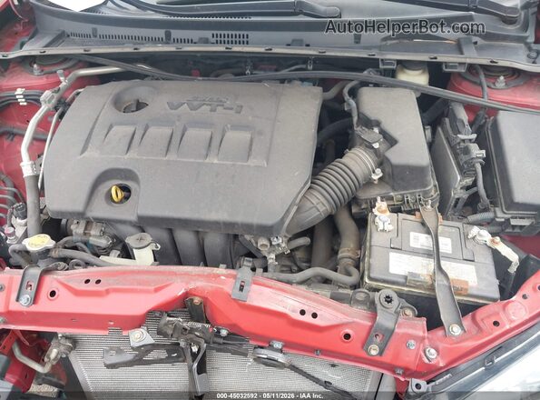 2T1BURHEXGC743346 2016 TOYOTA LL Red Вид ззаду