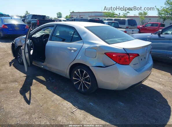 2T1BURHEXHC867084 2017 TOYOTA COROLLA Silver Trasero izquierdo