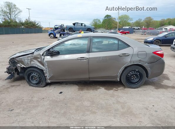 2T1BURHEXHC892857 2017 TOYOTA COROLLA Brown 
