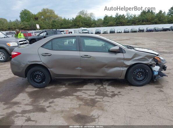 2T1BURHEXHC892857 2017 TOYOTA COROLLA Brown 
