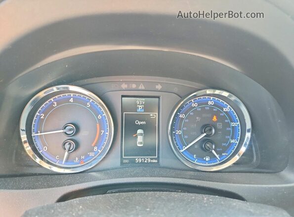 2T1BURHEXHC904313 2017 TOYOTA COROLLA Silver 