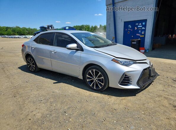 2T1BURHEXHC904313 2017 TOYOTA COROLLA Silver 