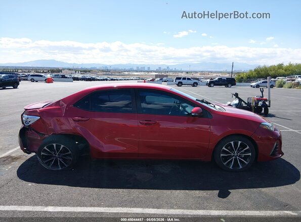 2T1BURHEXHC926263 2017 TOYOTA LL Red Սալոնի 360 աստիճան տեսք