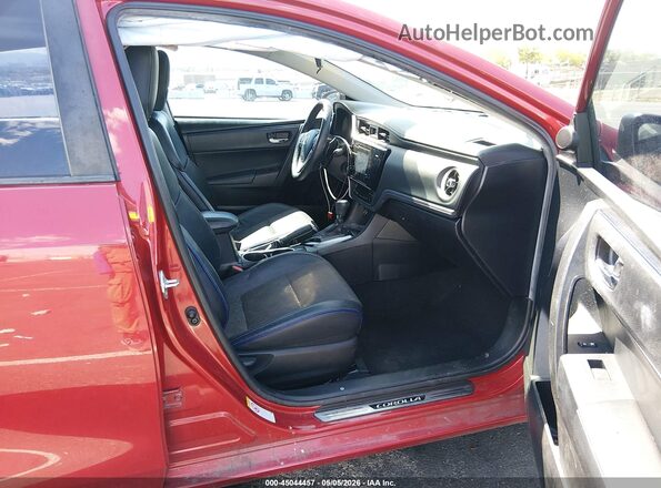 2T1BURHEXHC926263 2017 TOYOTA LL Red Սալոնի դիմացի տեսք
