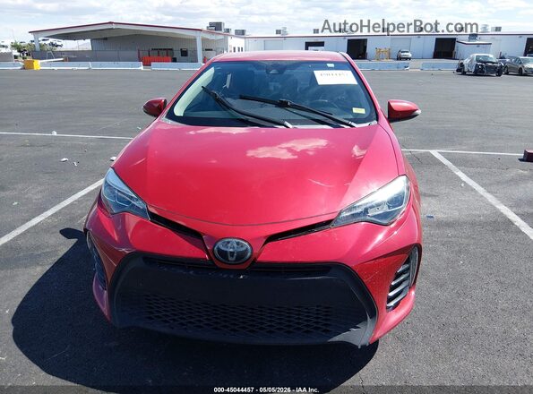 2T1BURHEXHC926263 2017 TOYOTA LL Red Սալոնի հետևի տեսք