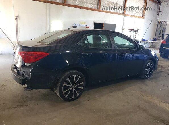 2T1BURHEXJC026193 2018 TOYOTA COROLLA Черный Задняя правая четверть