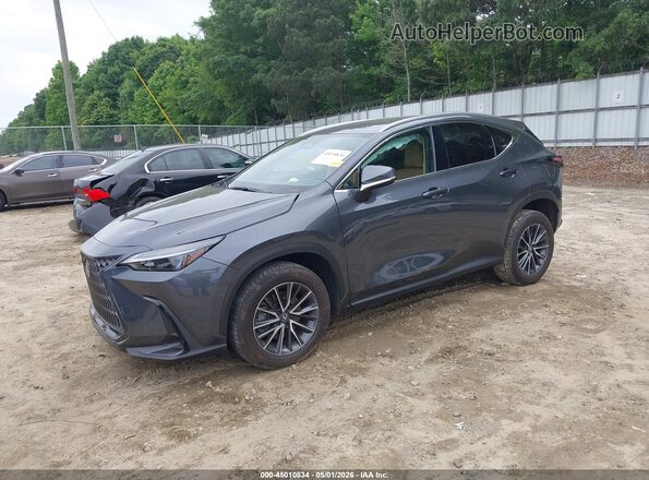 2T2ADCAZ7SC019382 2025 LEXUS NX 250 Gray Առջևի ձախ երեք քառորդ տեսարան