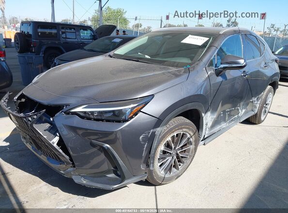 2T2ADCAZ8SC021190 2025 LEXUS NX 250 Gray წინა მარცხენა ხედი სამი მეოთხედიდან