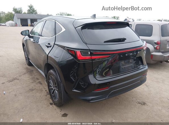 2T2AGCEZ0NC011355 2022 LEXUS NX 350 Black Trasero izquierdo