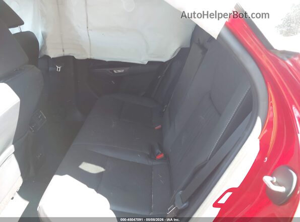 2T2AGCEZXNC002047 2022 LEXUS NX 350 Red Widok naklejki z numerem VIN