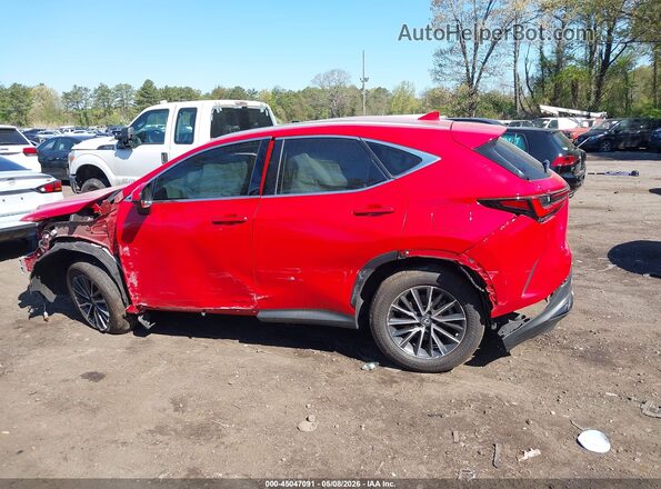 2T2AGCEZXNC002047 2022 LEXUS NX 350 Red Widok wnętrza 360 stopni