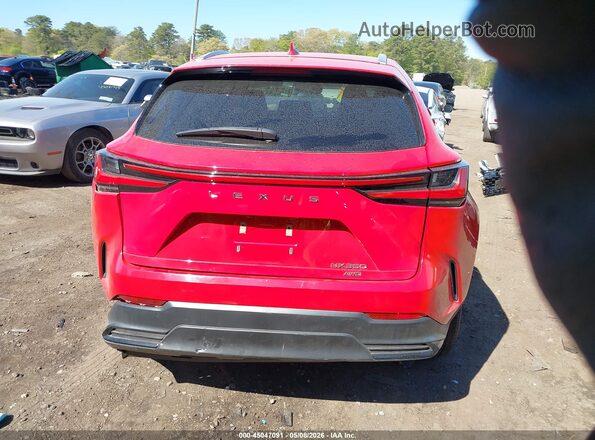 2T2AGCEZXNC002047 2022 LEXUS NX 350 Red 