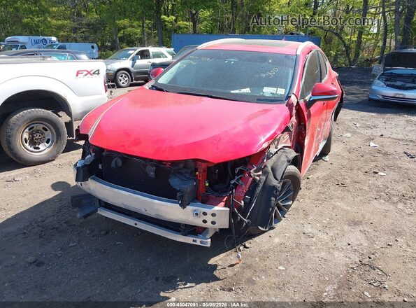 2T2AGCEZXNC002047 2022 LEXUS NX 350 Red Widok z przodu