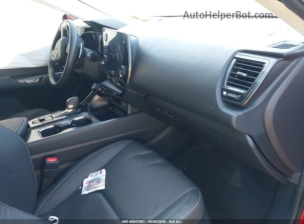 2T2AGCEZXNC002047 2022 LEXUS NX 350 Red Widok wnętrza z przodu