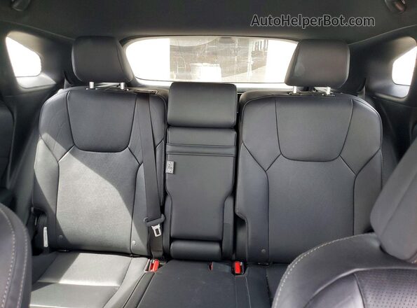 2T2BAMBA0PC001048 2023 LEXUS RX Silver Rear seats view