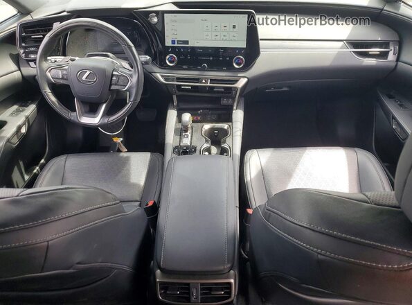2T2BAMBA0PC001048 2023 LEXUS RX Silver Dashboard view