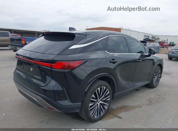 2T2BAMBA0RC038698 2024 LEXUS RX 350 Black Հետևի աջ