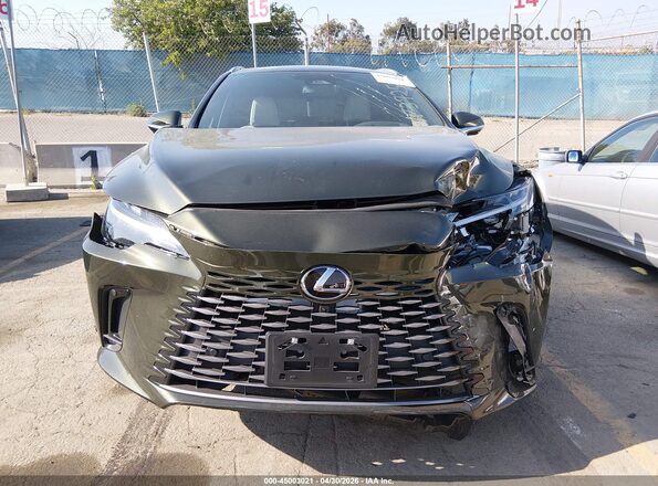 2T2BAMBA1SC057184 2025 LEXUS RX 350 Green Vista del salpicadero