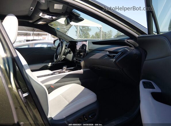 2T2BAMBA1SC057184 2025 LEXUS RX 350 Green Vista interior delantera