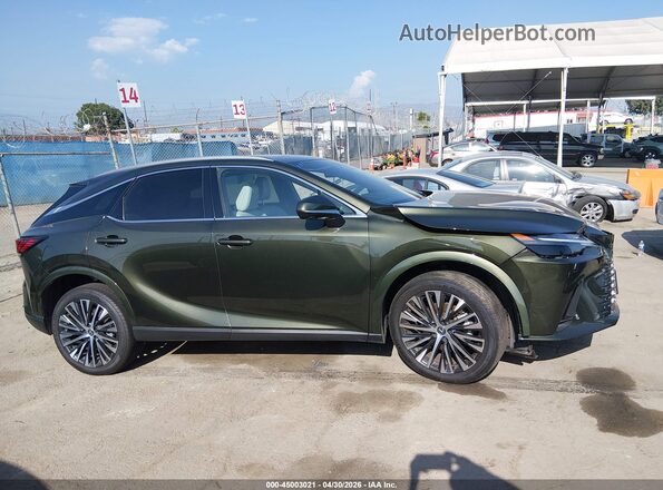 2T2BAMBA1SC057184 2025 LEXUS RX 350 Green Vista del cuadro de instrumentos