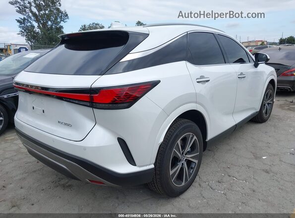 2T2BAMBA2TC075744 2026 LEXUS RX 350 Белый Задняя правая четверть