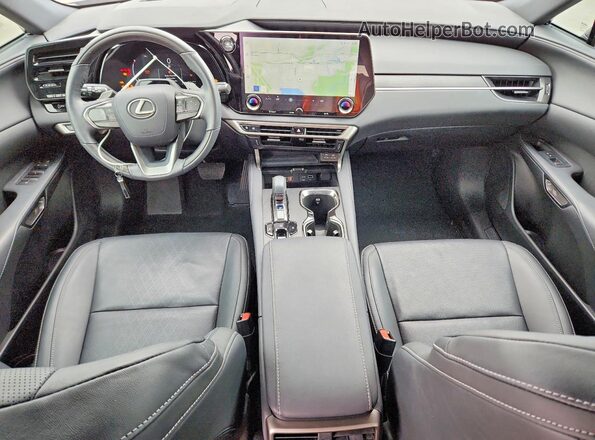 2T2BAMBA3RC028280 2024 LEXUS RX Brown Вид панелі приладів