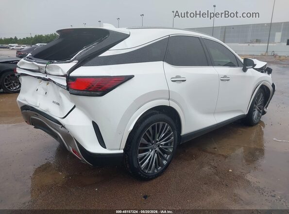 2T2BAMBA5RC025767 2024 LEXUS RX 350 White Задня права чверть