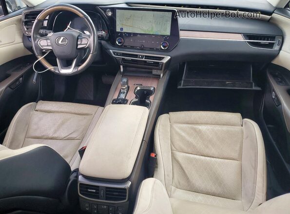 2T2BAMBA6PC004133 2023 LEXUS RX Черный Вид панели приборов