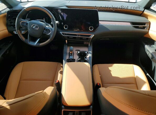 2T2BAMBA8TC073982 2026 LEXUS RX Blue Widok deski rozdzielczej