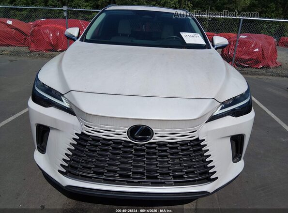 2T2BAMBA9RC023388 2024 LEXUS RX 350 Белый Вид щитка приборов