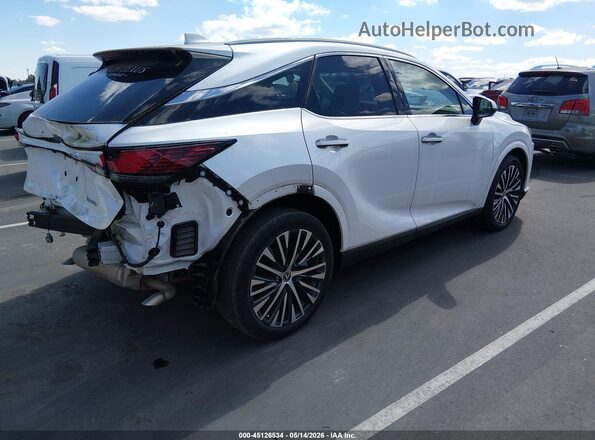 2T2BAMBA9RC023388 2024 LEXUS RX 350 Белый Задняя правая четверть