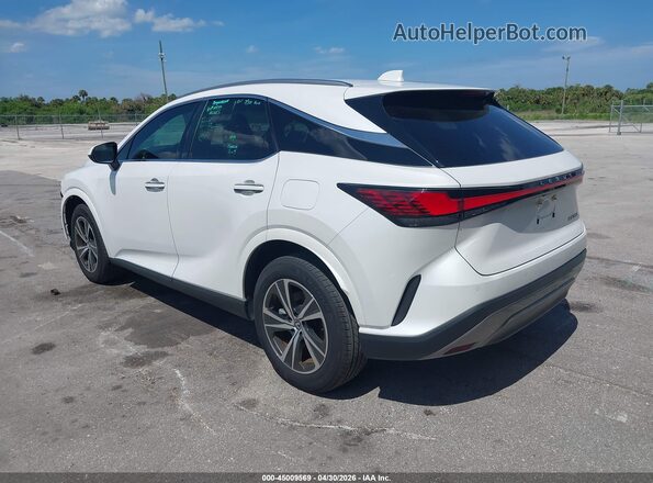 2T2BAMBA9RC043706 2024 LEXUS RX 350 White Trasero izquierdo