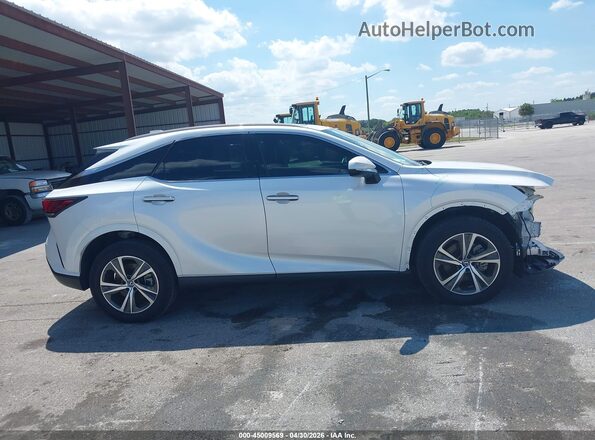 2T2BAMBA9RC043706 2024 LEXUS RX 350 White Vista interior trasera