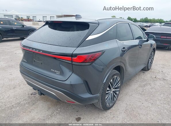 2T2BAMCA0RC081890 2024 LEXUS RX 350 Gray Rear right