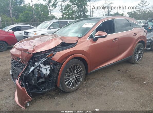 2T2BAMCA1PC019556 2023 LEXUS RX 350 Розовый Передняя левая четверть