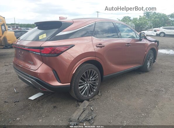 2T2BAMCA1PC019556 2023 LEXUS RX 350 Розовый Задняя правая четверть