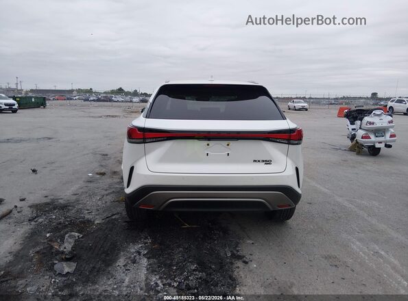 2T2BAMCA1SC110822 2025 LEXUS RX 350 White 