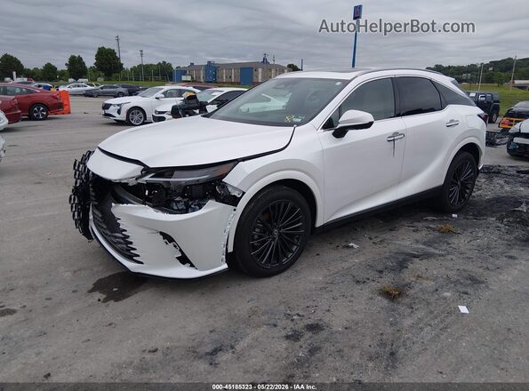 2T2BAMCA1SC110822 2025 LEXUS RX 350 White Vista tres cuartos delantera izquierda