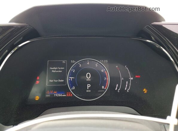 2T2BAMCA2RC084760 2024 LEXUS RX Black Instrument cluster view