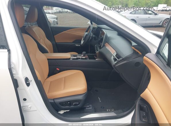 2T2BAMCA3RC039567 2024 LEXUS RX 350 White Widok wnętrza z przodu